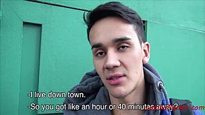 Straight guy tries GAY SEX on hidden cam