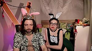 Wow, our cute blonde babe with blue eyes streams sexy bedroom action!