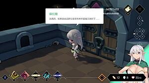 Dungeon Escape with Forced Giant Cock Action