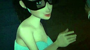 bianca at the cinema watching vai q cola, licking up the mess, see more on xv red