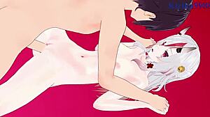 Hey, wanna see Oozora Subaru and Nakiri Ayame's intense sex?