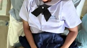 damn, french tourist bangs 18yo thai student in uniform! 😲