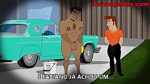 sexo gay desenho with my hot filipino neighbor, damn