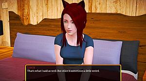 My new family rides monster cock shaved pussy