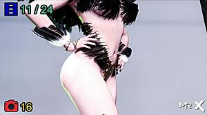 Fashionbusiness beautiful nude costume e2 14