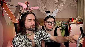 Wow, our cute blonde babe with blue eyes streams sexy bedroom action!