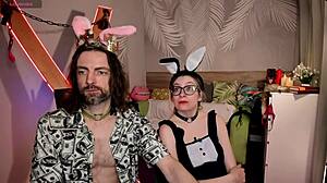 Wow, our cute blonde babe with blue eyes streams sexy bedroom action!