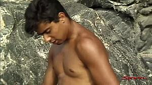 Hey dude, take this big black cock in your mouth now