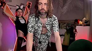 Wow, our cute blonde babe with blue eyes streams sexy bedroom action!