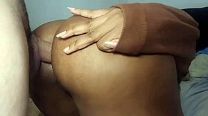 Big Ass Stepson Bent Over for Creampie