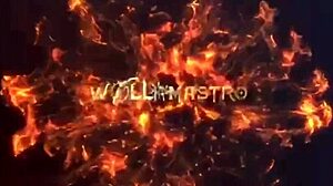 Naughty big-ass woman moans while feeling the hard cock in her pussy.