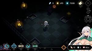 Dungeon Escape with Forced Giant Cock Action