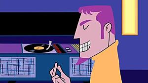 Raw gay cartoon action with wild party banging scenes