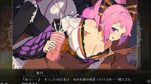 Intriguing Anime Game Play in Yume Yoshihara's Ayakashi Brothel Part Hime