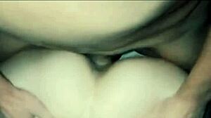 Pornstar bangs doggystyle with a fan on live stream