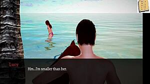 Family members explore erotic anime adventures