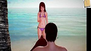 Family members explore erotic anime adventures