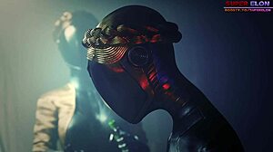 atomic heart hentai in 3d with monster cock creampie action in wild animated scenes