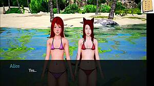 Family members explore erotic anime adventures