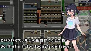 flashing outdoor with streaming machine subtitles, so wild! 😜