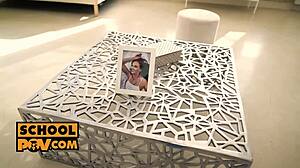 Rebellious Teen Mary Rock Screws Before Mama’s Picture