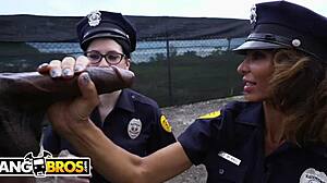 Bangbros - Suspect Interacts with Female Police Officers