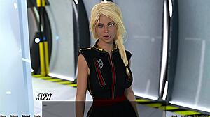 Stranded in Space: Blonde Virgin Catches Me Banging Her Step Sister