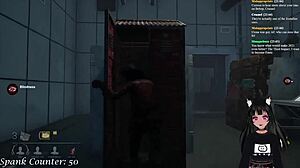 vtuber lewdneko playin’ dbd and gettin’ spanked again in part 2