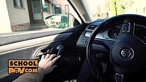 Rebellious Teen Mary Rock Screws Before Mama’s Picture