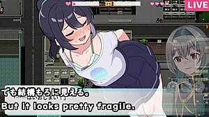 flashing outdoor with streaming machine subtitles, so wild! 😜