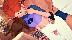 Gwen Hentai 3D Ready for Adult Bed Play Fun