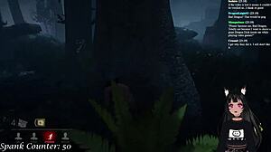 vtuber lewdneko playin’ dbd and gettin’ spanked again in part 2