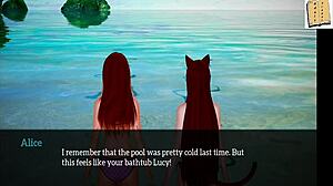 Family members explore erotic anime adventures