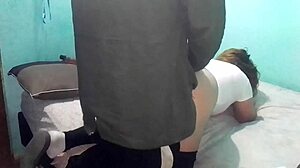 Latina Emo Milf Fucked Doggystyle On Cold Twin Bed