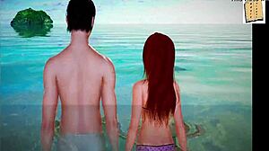 Family members explore erotic anime adventures