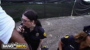Bangbros - Suspect Interacts with Female Police Officers