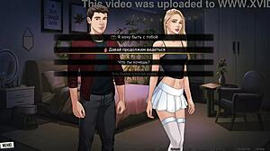 Exploring Teen's Rough Pussy LICK in Our Red String Part 30