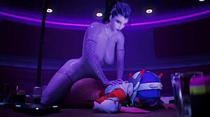 Juno Compilation Overwatch 2 HMV with Hardcore Futanari