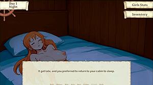 Nami strips for gold in lusty buccaneers hentai parody!