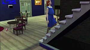 i caught a cheating wife in blue velvet getting double penetrated in public