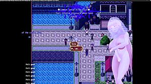 princess knight part 1: outdoor masturbation and blowjob in anime hentai game