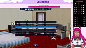 vtuber lewdneko plays harem hotel part 1 with bdsm elements