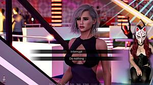 Ms. Denvers dances suggestively at the nightclub