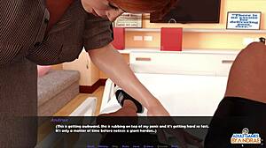 Ep4 Ella gets licked while on phone, surprising twist in seduction