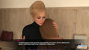 Ep4 Ella gets licked while on phone, surprising twist in seduction