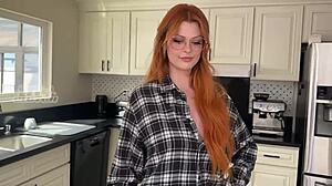 So, I dared my tall best friend to show off her blowjob skills