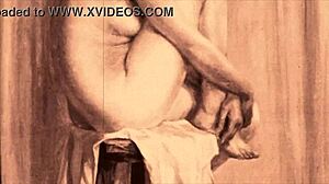 Vintage Drawings Bring Retro Comic Style to Life with Unique Flair