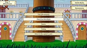 Nami strips for gold in lusty buccaneers hentai parody!