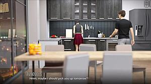 university of problems got me hooked with busty brunette teacher