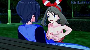 Wow, Misty, Kasumi, and May Haruka in crazy Pokémon hentai sex!